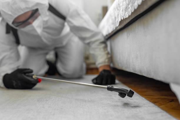 Professional Pest Control technician working in Blackwells Mills, NJ